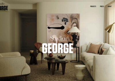Studio George – Squarespace Website